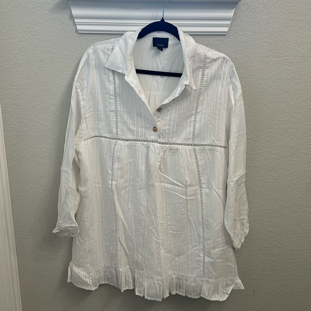 Lumiere white dress